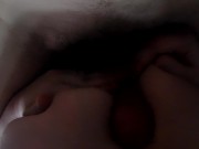 Amateur Nicole Fallon POV Pegging His Ass  Femdom Pegging Asshole Fingering 12/16