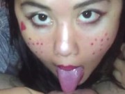 Taking all daddy’s cum in my mouth 5/16