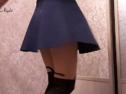 High Class in Pantyhose Masturbate Vagina - Hot Solo 1/16