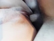 MY BIG STEPBROTHER CUMS INSIDE ME ON OUR PARENTS BED comodel: Bigbrotherdom (ONLYFANS:STORMYLARAY) 13/16