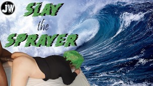 crushing boobs “Slay The Sprayer” (Jamie Wolf + Gina Gerard)