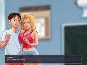 SummertimeSaga TEACHER HAS ORGASMS IN CLASS!- PART 126 8/16