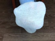 teen girl shows her socks and foot fetish pov 5/16