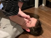Sniffing my girlfriend’s sweaty toes 11/16