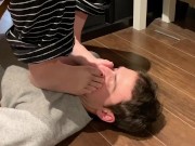 Sniffing my girlfriend’s sweaty toes 9/16