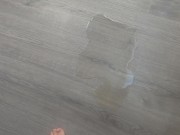 The girl in the dress pisses on the floor - CatherineRain 16/16