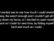 Star Love Uses Bad Dragon L Ika, XL Bumblehooves, & Fists Herself 1/16