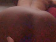Ebony big ass POV doggy creampie  8/16