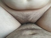 Chubby girl riding fat cock and takes huge unprotected impregnation creampie 13/16