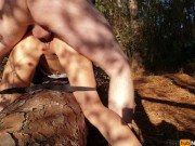 Creampied on the Side (4K Public Nature Sex) 5/16