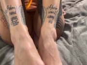 Alexxa Vice Footjob 13/16