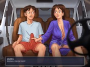 SummertimeSaga BLOWJOB IN THE CAR - PART 133 8/16