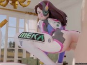 Overwatch D.va 2020 compilation with sound 10/16