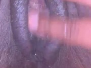 Squirt on daddy fingers baby 15/16