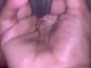 Squirt on daddy fingers baby 6/16