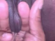 Squirt on daddy fingers baby 8/16