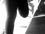 Compilado Sra. Feet se exibindo e mostrando peitos na academia 13/16