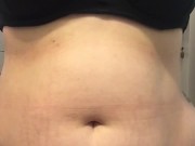 Bathroom strip tease 8/16