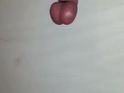 Wife Ballbusting and edging in the gloryhole  1/16