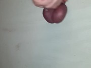 Wife Ballbusting and edging in the gloryhole  12/16