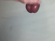 Wife Ballbusting and edging in the gloryhole  15/16