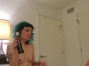 Hot hipster goth babe gives epic head part one 12/16