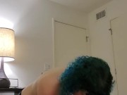 Hot hipster goth babe gives epic head part one 8/16