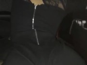 Car sex with strapon ebony  7/16