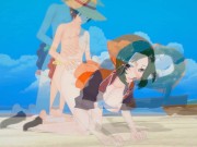 (3D Hentai)(One Piece) Sex with Makino 12/16