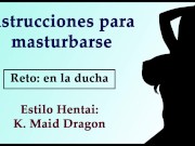 JOI Hentai de Tohru, Maid Dragon. ¡Voz en Español!
