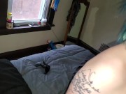 Punk bitch does as she's told 15/16
