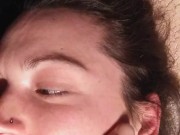 Licking balls for cumshot 9/16