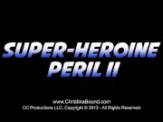 Superheroine Wonder Woman Lesbian Femdom Group Strapon Domination 1/16