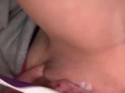 Snuck away from friends to fuck myself w/ toothbrush FULL VID ON ONLYFANS•COM/BRIARRILEY 16/16