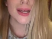 Snuck away from friends to fuck myself w/ toothbrush FULL VID ON ONLYFANS•COM/BRIARRILEY 7/16