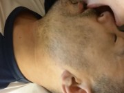 Erotic Breath Smelling, Tongue Play, Spit Play, & Nursing in Ultra 4k 4/16