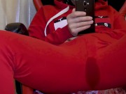 masturbated a bit before training 13/16