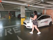 Fucking in the mall's public elevator, we got caught. 2/16