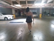 Fucking in the mall's public elevator, we got caught. 3/16