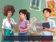 SUMMERTIME SAGA -HER SECRET TALENT - ( miss Ross route)- PART 159 10/16