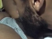 Boss eats her pussy and ass while fingering her ass (don’t mind me lookin) 3/16