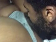 Boss eats her pussy and ass while fingering her ass (don’t mind me lookin) 7/16