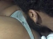 Boss eats her pussy and ass while fingering her ass (don’t mind me lookin) 8/16