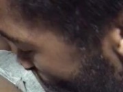 Boss eats her pussy and ass while fingering her ass (don’t mind me lookin) 9/16