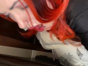 Cinnamon Anarchy tit fucked, takes it from behind and gets a Facial 10/16