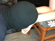 kelly_feet girl mistress dominate boy black socks and foot slave bdsm 14/16