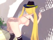 Hornet at the Beach - Azur Lane - 3D Hentai / Koikatsu 5/16