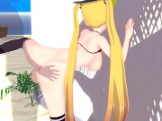 Hornet at the Beach - Azur Lane - 3D Hentai / Koikatsu 7/16