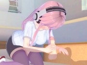 Super Sonico Blowjob, Boobjob, and Creampie - 3D Hentai / Koikatsu 5/16