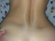 Blond french gets it quick and moan loudly POV 13/16